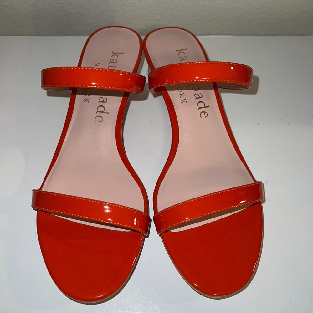 KATE SPADE NEW YORK Palm Springs Sandal Women's US 8.5 Dried Apricot